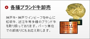各種ブランド牛卸売